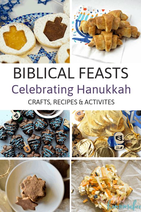 Are you a Christian but interested in celebrating Hanukkah? We have before and I wanted to share some of our family experiences. I also wanted to share some of our favorite crafts, recipes & activities! #Hanukkah #BiblicalHolidays #Christmas #Holidays #Faith Traditional Jewish Food Hanukkah, Celebrating Hanukkah, Hannukah Recipes, Hanukkah Quote, Hanukkah Recipes, Biblical Feasts, Hanukkah Dinner, Hanukkah Traditions, Jewish Feasts