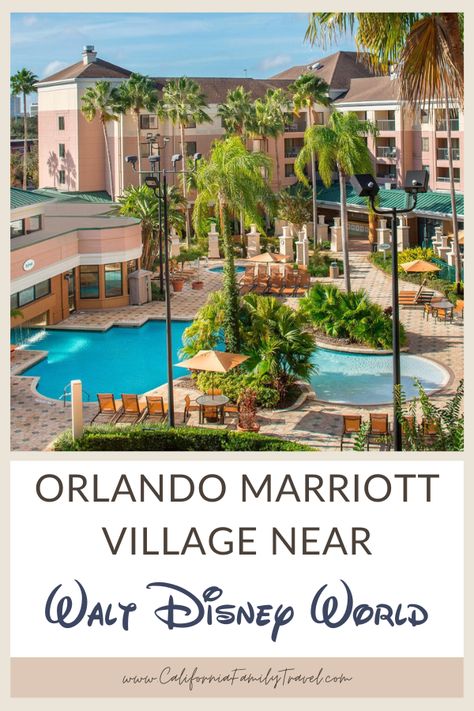 Hotels Near Disney World, Lake Buena Vista Florida, Florida Getaway, Disney World Hotels, Village Hotel, Orlando Hotel, Family Friendly Hotels, Indoor Outdoor Pool, Disney World Planning