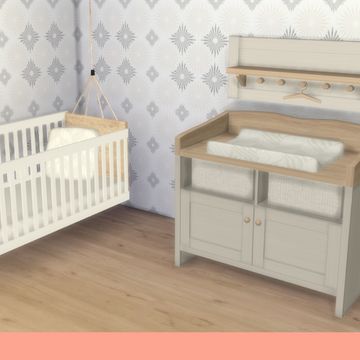 BOHO set [update + upgrade] | Nordica-sims on Patreon Sims 4 Cc Change Table, Sims 4 Functional Changing Table, The Sims 4 Cc Changing Table, Sims 4 Cc Functional Changing Table, Sims 4 Yoga Mat, Sims 4 Cribs Functional, Sims 4 Nursery Cc Patreon, Sims 4 Changing Table, Sims 4 Changing Table Cc