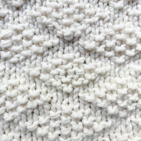 Embossed Diamond Stitch Pattern | Knit + Purl Stitch — Ashley Lillis Moss Stitch Pattern, Knit Purl Stitches, Hat Patterns Free, Knit Purl, Knitting Patterns Free Hats, Purl Stitch, Moss Stitch, How To Purl Knit, How To Knit