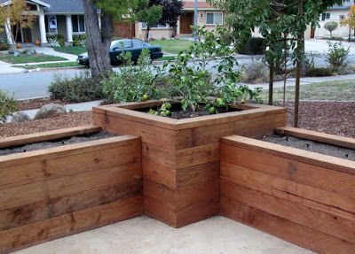 Granite Patio, Decomposed Granite Patio, Outdoor Yard Ideas, Hampton Garden, Raised Garden Bed Plans, Garden Boxes Raised, Decomposed Granite, Garden Planter Boxes, Backyard Renovations