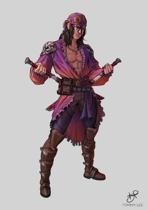 D D Rogue, Thief Character, Fantasy Party, Pathfinder Character, Pirate Art, Tommy Lee, Dungeons And Dragons Characters, Dnd Art, Dungeon Master