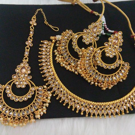 Bollywood Necklace, Indian Jewelry Set, Indian Wedding Jewellery, Wedding Necklace Set, Indian Fashion Jewellery, Indian Gifts, Wear Necklaces, Indian Wedding Jewelry, Indian Jewelry Sets