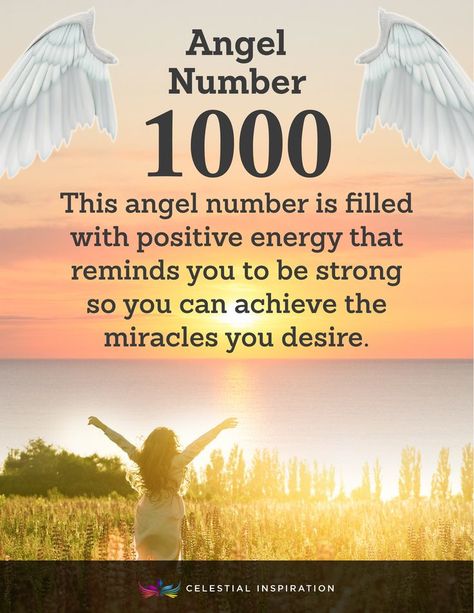 Angel Number 1000 This angel number is filled with positive energy that reminds you to be strong so you can achieve the miracles you desire. 1000 Angel Number, Angel Number Meanings, Angel Guidance, Astrology Numerology, Number Meanings, Angel Messages, Spiritual Messages, Inspirational Quotes God, Law Of Attraction Affirmations