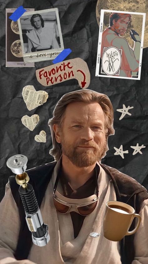 #obiwankenobi #starwars #aesthetic #vintage #ewanmcgregor Star Wars Background, Normal Wallpaper, Star Wars Characters Pictures, Rey Star Wars, Ewan Mcgregor, Star Wars Wallpaper, Galactic Empire, Star Wars Images, Star Wars Pictures