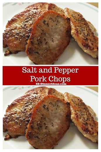 Thinly Sliced Pork Chop Recipes, White Gravey, Boneless Pork Loin Chop Recipes, September Dinners, Salt And Pepper Pork Chops, Breakfast Pork Chops, Salt And Pepper Pork, Boneless Pork Loin Recipes, Pepper Pork Chops