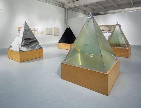 Agnes-Denes-Pyramids Metaphorical Art, Agnes Denes, College Research, Immersive Installation, Expo Design, Soho Loft, Strange Art, New York Harbor, Robert Rauschenberg