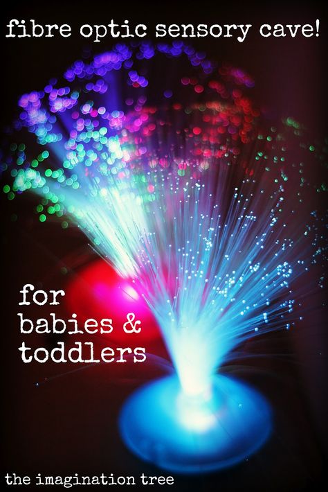 Fibre Optic Sensory Cave! - The Imagination Tree Preschool Color Activities, Reception Classroom, Light Box Diy, Imagination Tree, Sensory Lights, Light Activities, Toddler Classroom, Diy Bebe, Sensory Integration