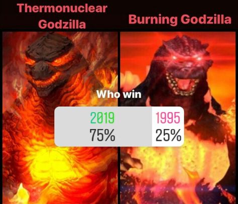 Burning Godzilla 1995, Godzilla 1995, Burning Godzilla, Godzilla 2, Godzilla Vs, Godzilla