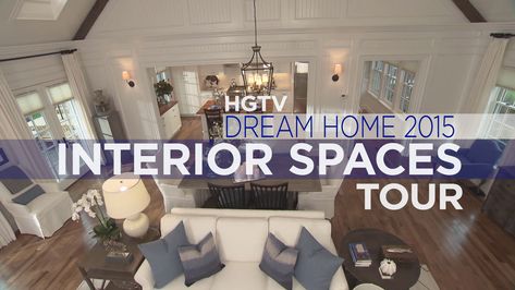 HGTV Dream Home 2015 Videos | HGTV Dream Home 2015 | HGTV Cape Cod Architecture, Brian Patrick Flynn, Hgtv Dream Homes, Hgtv Dream Home, Cottage Living, Room Tour, Home Tv, Guest Bedroom, Virtual Tour