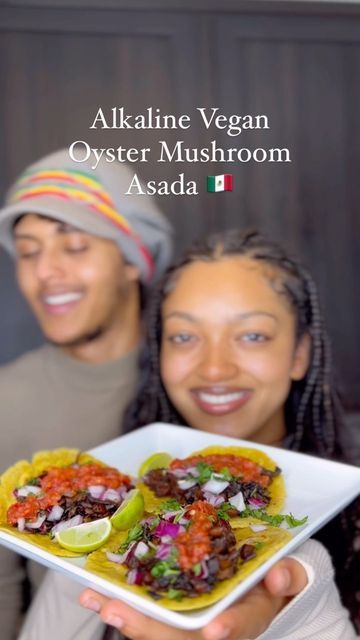 Alkaline Tacos, Alkaline Mushroom Recipes, Alkaline Meat, Oyster Mushroom Tacos, How To Make Your Body More Alkaline, Alkaline Oyster Mushroom Recipe, Vegan Recipes Oyster Mushrooms, Alkaline Recipes Dinner Dr Sebi, Vegan Oyster Mushroom