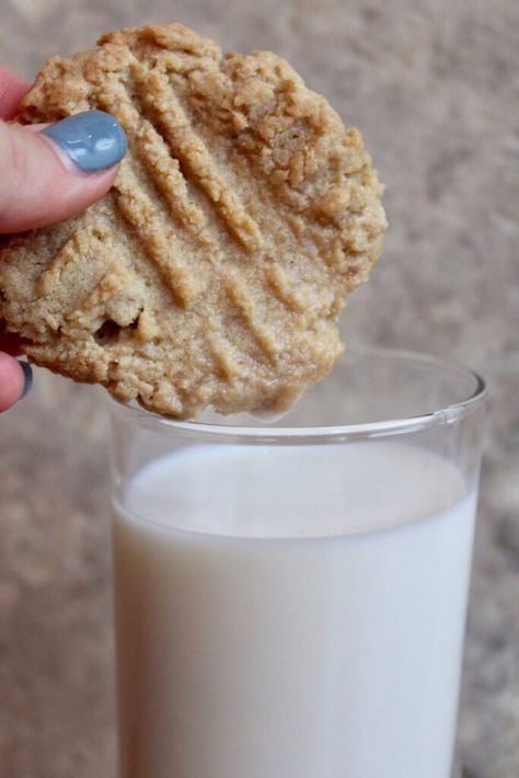 Soft, chewy cookies made with tahini paste and walnuts. Not too sweet, but definitely delicious. These tahini cookies are best served with a glass of milk! #tahiniCookies #cookiesandmilk #Homemadecookies Baked Potato Dip, Soft Chewy Cookies, Biscotti Biscuits, Tahini Cookies, Tahini Paste, A Glass Of Milk, Armenian Recipes, Raspberry Cookies, Chewy Cookies