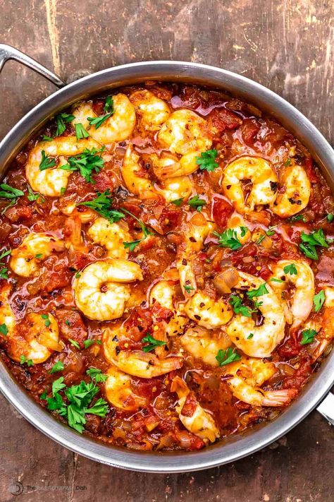 Fra Diavolo Shrimp, Shrimp Fra Diavolo Recipe Easy, Shrimp Diavolo Recipe, Mediterranean Shrimp Recipes, Seafood Fra Diavolo Recipe, Fra Diavolo Sauce, Shrimp Fra Diavolo Recipe, Mediterranean Shrimp Recipe, Diavolo Sauce