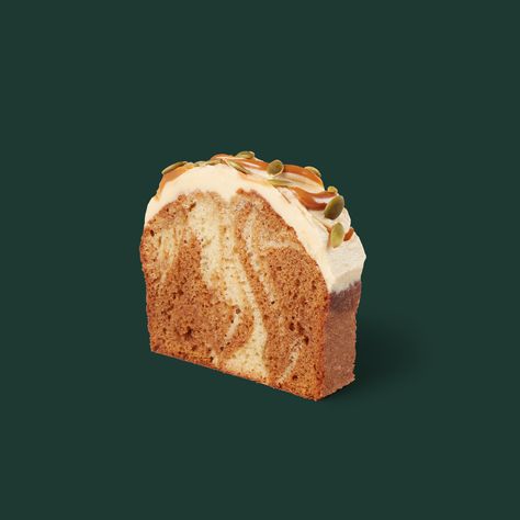 Pumpkin Marble Loaf Cake | Starbucks Marble Loaf Cake, Marble Loaf, Starbucks Uk, Starbucks Cake, Pumpkin Loaf, Caramel Frosting, Starbucks Pumpkin, Marble Cake, Starbucks Recipes