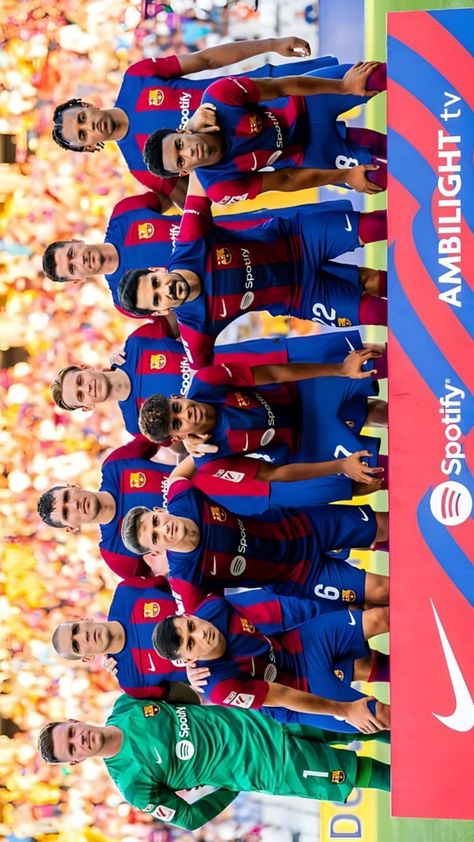 Barca Background, Barcelona Team Wallpaper, New Barcelona Team, Football Wallpaper Barcelona, Team Barcelona, Football Club Barcelona, Fc Barcelona Wallpapers, Lionel Messi Barcelona, Goal Celebration