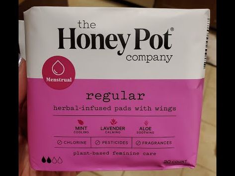 Honey Pot Pads, Honey Pot Feminine Products, Feminine Pads, Sanitary Towels, Feminine Care, Aloe Plant, Feminine Hygiene, Body Hacks, Frizz Control