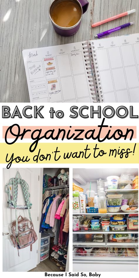 #Get_Organized_For_Back_To_School #Back_To_School_Organization_For_Kids #Back_To_School_Planning #Back_To_School_Mom_Hacks Back To School Organization For Kids, Organizing For School, School Outfit Organization Ideas, Back To School Home Organization, Back To School Organization Ideas, Back To School Hacks For Moms, Back To School Organization For Moms, Back To School For Preschoolers, School Organization Tips