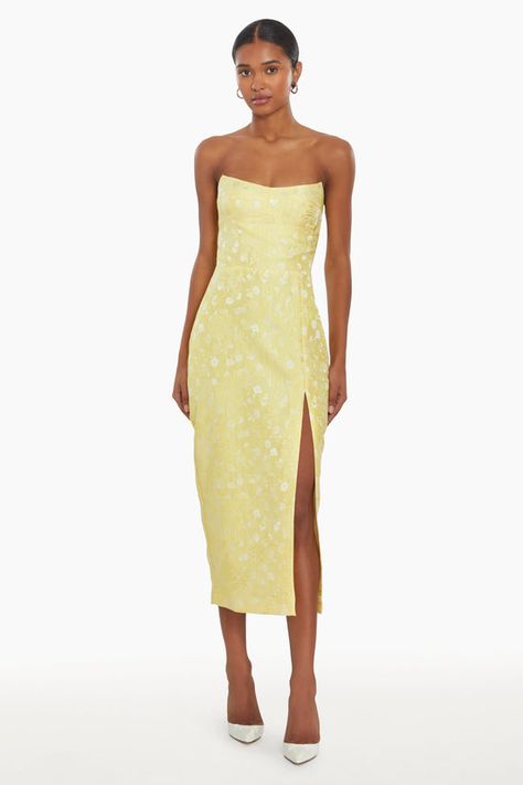 Midi Dress Strapless, Ivy Dress, Amanda Dress, Cami Nyc, Amanda Uprichard, Strapless Midi Dress, Solid & Striped, Trina Turk, Fitted Bodice