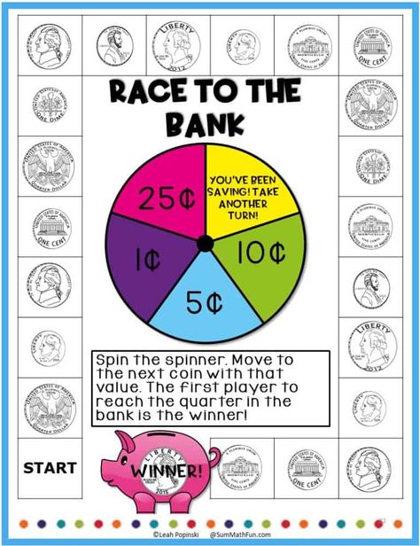 How to Absolutely Love Teaching Money - Sum Math Fun Unit Planning, Money Math Worksheets, Money Word Problems, Kumon Math, Teaching Money, Money Math, Counting Coins, Money Worksheets, Money Skills