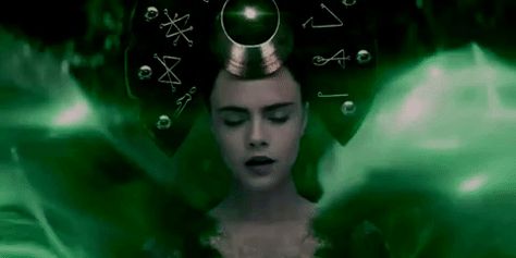 Enchantress Dc Gif, Dc Enchantress, Magia Dc, Enchantress Dc, Amora The Enchantress, Cara Delevingne, Dc Comics, Concept Art, Sci Fi