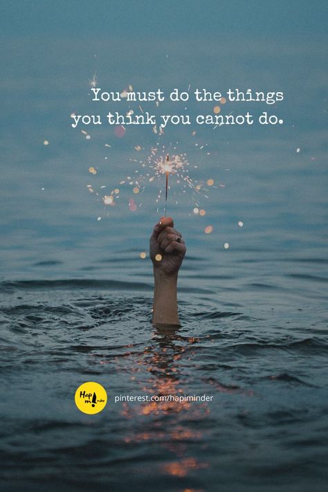 You must do the things you think you cannot do. Creativity Inspiration, Inspiration Quote, Carpet Cleaning, San Antonio Tx, How To Clean Carpet, Giving Up, Never Give Up, You Really, The Things