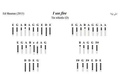 I see fire  Ed Sheeren  the Hobbit  Tin whistle tabs Flute Songs, Tin Whistles, Penny Whistle, Ocarina Tabs, Native American Flute Music, Irish Flute, Recorder Songs, Bagpipe Music, Learn Piano Chords