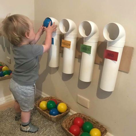 Baby Play Activities, Baby Learning Activities, Toddler Learning Activities, Finished Basement, Preschool Learning Activities, Basement Design, Baby Learning, Montessori Activities, Toddler Learning