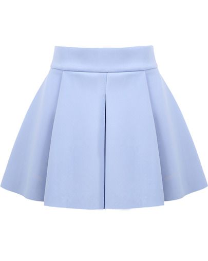 Blue High Waist Ruffle Flare Skirt pictures High Waisted Circle Skirt, Short Flared Skirt, High Waisted Short Skirt, Blue Skater Skirt, Long Flared Skirt, Flared Skirt Dress, Frilly Skirt, Blue Pleated Skirt, Rok Mini