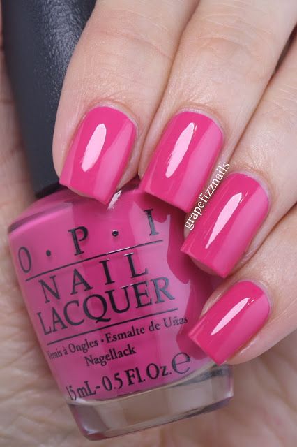 Grape Fizz Nails: New OPI Alice Through the Looking Glass, Brights 2016 Collection Hot Pink Toes, Gel Opi, Toe Nail Polish, Opi Nail Colors, Pink Toes, Nails Colors, Pink Nail Polish, Colorful Nail Designs, Disney Alice