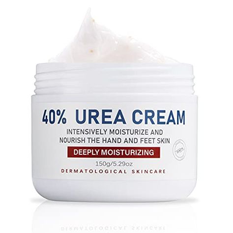 Limited-time deal: OUKEYA Urea Cream 40 Percent, Urea Foot Cream for Dry Cracked, 40 per Urea Lotion for Feet Maximum Strength Urea Cream, Cream For Dry Skin, Cracked Skin, Foot Cream, Repair Cream, Rough Skin, Manicure Y Pedicure, Cream Lotion, Corn Starch