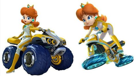 Since Nintendo doesn't give Daisy new artworks, fans do ! 👍😉😎 Credits the the original author ! #WeAreDaisy #princessdaisy #artworks #fanmade #nintendo #mariokart Princess Daisy Mario Kart, Daisy Mario Kart, Super Mario 1985, Daisy Mario, Mario Princesses, Mario All Stars, Super Mario Run, Mario Run, Pokemon Video Games