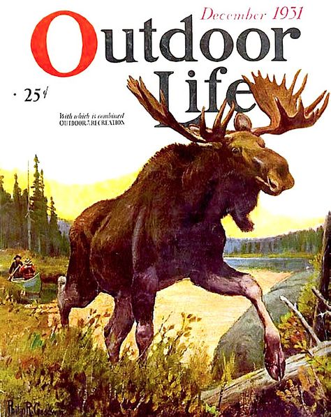 outdoor life magazine art Outdoor Life Magazine, Moose Pictures, Outdoor Magazine, Adventure Magazine, Hunting Art, Life Cover, Magazine Pictures, Sport Art, Outdoor Paint