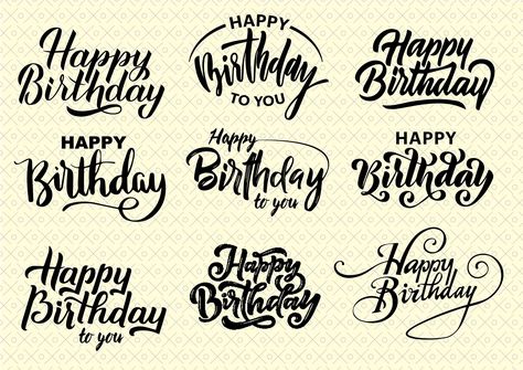 Celebrate special occasions with beautiful birthday cards. Choose from a variety of designs and themes, or create your own personalized card. Send your wishes with a heartfelt message and make someone's day extra#birthdayfont #happybirthday #fontdesign #celebration #birthdaywishes How To Write Happy Birthday In Style, Happy Birthday In Different Fonts, Happy Birthday In Cursive, Birthday Font, Happy Birthday Calligraphy, Happy Birthday Font, Create Your Own Font, Cake Lettering, Beautiful Birthday Cards