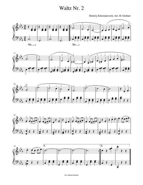 Dmitri Shostakovich, Chic Skirts, Free Sheet Music, Waltz, Sheet Music, Piano, Music, Quick Saves