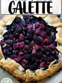 Homemade Pastry Dough, Cherry Galette, Berry Galette, Homemade Pastry, Galette Recipe, Homemade Pastries, Fine Cooking, Almond Flavor, Pie Dough