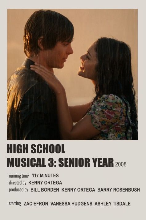 Senior Year Movie, Zac Efron Vanessa Hudgens, Zac Efron And Vanessa, Kenny Ortega, High School Musical 3, Ashley Tisdale, Zac Efron, High School Musical, Vanessa Hudgens