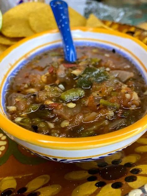 Poblano Salsa Recipe, Mexican Hot Sauce Recipe, Poblano Salsa, Mexican Hot Sauce, Quick Salsa, Roasted Salsa, Mexican Salsa Recipes, Hot Sauce Recipe, Salsa Salsa