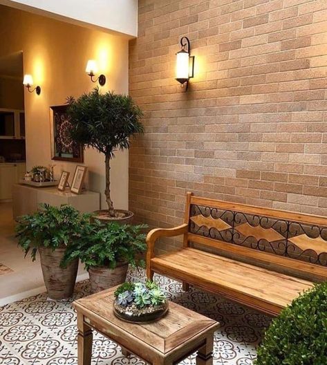 Rustic Terrace, Rustic Patio, Patio Interior, Have Inspiration, Patio Stones, Small Patio, Balcony Decor, Diy Patio, Maine House