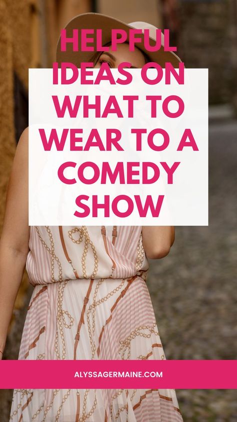 Questions bothering you? What should a female wear to a comedy show? How should I dress for a comedy concert? How should I dress for a Vegas comedy show? How should I dress for a Theatre show? here are tips and advice for what to wear to a comedy show, what to wear to a comedy show female, what to wear to a comedy show in the fall, what to wear to a comedy show in vegas what to wear to a comedy show america, comedy club what to wear to a comedy show hope you like them What To Wear To A Circus Show, Comedy Show Attire For Women, Standup Comedy Show Outfit, Outfit To Wear To Comedy Show, Comedy Concert Outfit, Comedian Show Outfit Ideas, Date Night Outfit Comedy Show, Karaoke Outfit Ideas, Outfit For A Comedy Show