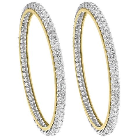 Single Line Diamond Bangles Indian, Modern Bangle, Diamond Anklet, Bridal Jewellery Inspiration, Diamond Cuff Bracelet, Diamond Bangles, Yellow Gold Bangle, Modern Bracelets, Gold For Sale