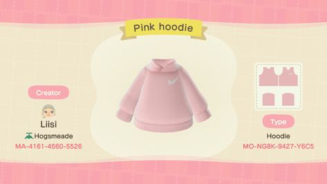 Animal Crossing Chanel Clothes, Animal Crossing Chanel, Animal Crossing Design, Cloud Sweater, Animal Crossing Custom Designs, Acnh Clothes, Animals Crossing, Animal Crossing Funny, Acnh Designs