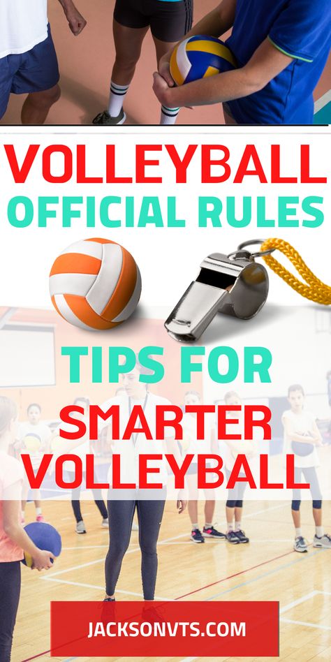 Official Rules of Volleyball Volleyball Coach Outfit, Volleyball Referee, Volleyball Practice Plans, Volleyball Rules, Volleyball Coaching, Volleyball Conditioning, Athletic Director, Volleyball Posters, Coach Outfits