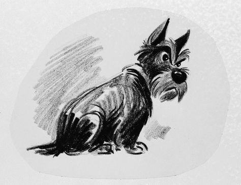 Deja View: Joe Rinaldi II Lady and The Tramp #Disney #LadyAndTheTramp #1955… Animation News, Animation Storyboard, Canine Art, Disney Sketches, Disney Concept Art, Walt Disney Animation Studios, Old Disney, Lady And The Tramp, Animated Drawings