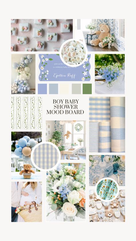 Shower Mood Board, Fun Playroom Ideas, Preppy Baby Boy, Balloon Arch Diy, Preppy Baby, Floral Ice, Southern Baby, Vintage Baby Boys, Spring Baby Shower