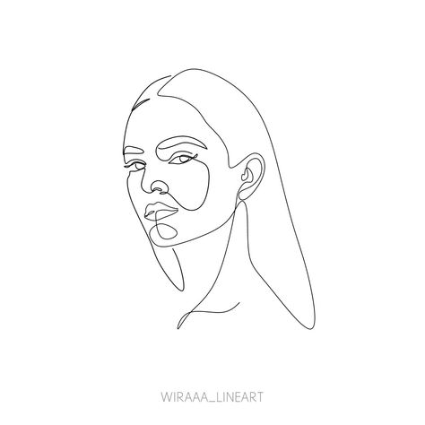 Looking back to you✨ wiraaa_lineart©️ #woman #abstractart #art #assets #aesthetic #portrait #modern #minimalist #girl #selflove #shutterstock #minimalist #oneline #onelineart #withoneline #tattoo Lineart Portrait, Minimalist Girl, Aesthetic Portrait, Piercing Tattoo, Looking Back, Modern Minimalist, Line Art, Self Love, Abstract Art