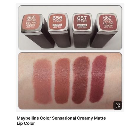 Maybelline Lipstick, Lipstick Organizer, Maybelline Color Sensational, Lipstick Kit, Linda Hallberg, Lipstick Swatches, Beauty Lipstick, Makeup Swatches, Drugstore Makeup