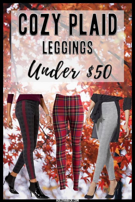 Looking to up your fall outfits game? Check out these cozy plaid leggings that will not only keep you warm, but will also keep you on trend in 2018! Who said fall outfit ideas couldn't be budget friendly? #fallfashion Plaid Leggings, Athleisure Trend, Fall Outfit Ideas, Fashion Friday, Girl Needs, Plaid Fashion, Who Said, Fall Outfits Women, Fashion Wear