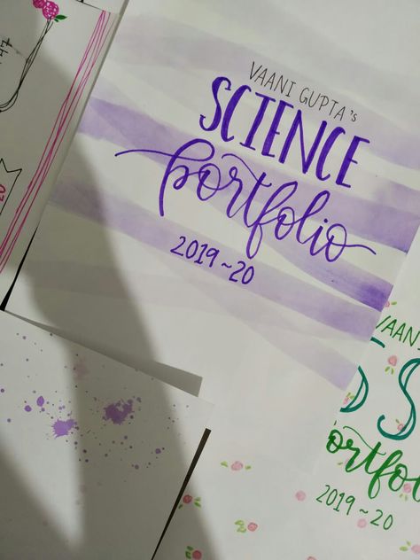 Portfolio 💜 Portfolio Calligraphy, Portfolio Ideas, Name Letters, Letter Writing, First Page, Sticky Notes, Calligraphy, Portfolio, Writing