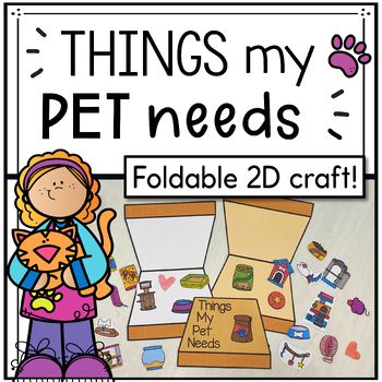 Prepare for the exciting arrival of a new pet! Before bringing home their favourite pet, planning is needed. What does their pet need to survive and thrive? Fill the box with pet supplies! This resource is designed to engage children in learning about responsible pet care and empathy.You can use this resource for a large group lesson or as an individual activity. This works well before a Dramatic Play activity too!Whats inside:  1 box cover page (to paste onto the front of the box) 2 foldable inner box templates (brown and white*) *can be used for drawing instead of pasting3 pages of pet supplies (to cut and paste)Once the boxes are filled, children can share their creations in a show-and-tell session. To add an element of fun, classmates can guess which pet their peer is preparing for bas Preschool Pets, Character Education Activities, Dramatic Play Activities, Teaching Responsibility, Kindergarten Activity, Play Activity, First Day Of School Activities, Preschool Printable, Stem Projects