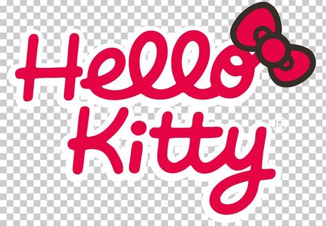 Hello Kitty Writing, Hello Kitty Font, Hello Kitty Logo, Hello Kitty Invitations, Kitty Png, Hello Kitty Clipart, Happy Birthday Clip Art, Cute Typography, Hello Kitty Printables